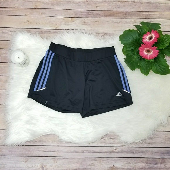 adidas Pants - Adidas Black Response ClimaLite Running Shorts
